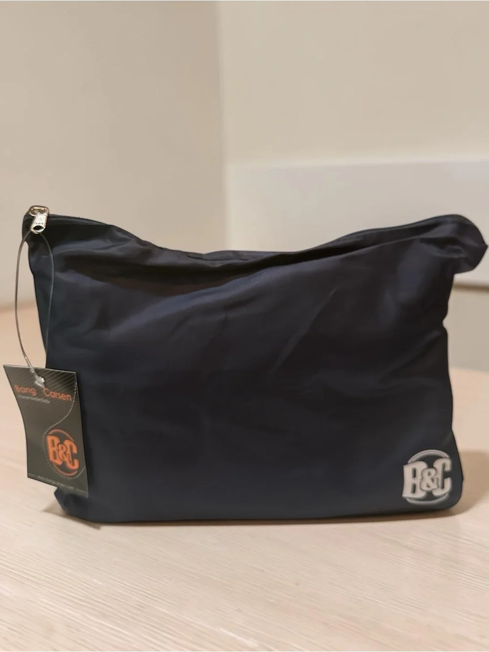 Bang & Carsen XL Navy White Striped Waterproof Beach Travel Tote